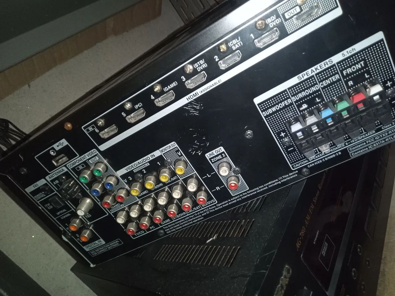 Receiver Onkyo HT-R393 - Foto 4