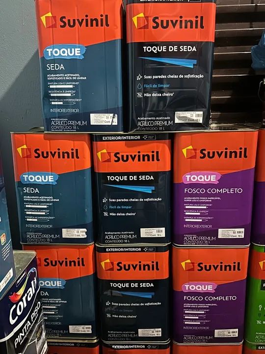 Tinta Coral Decora Seda Acetinado - 18 Litros - Foto 4
