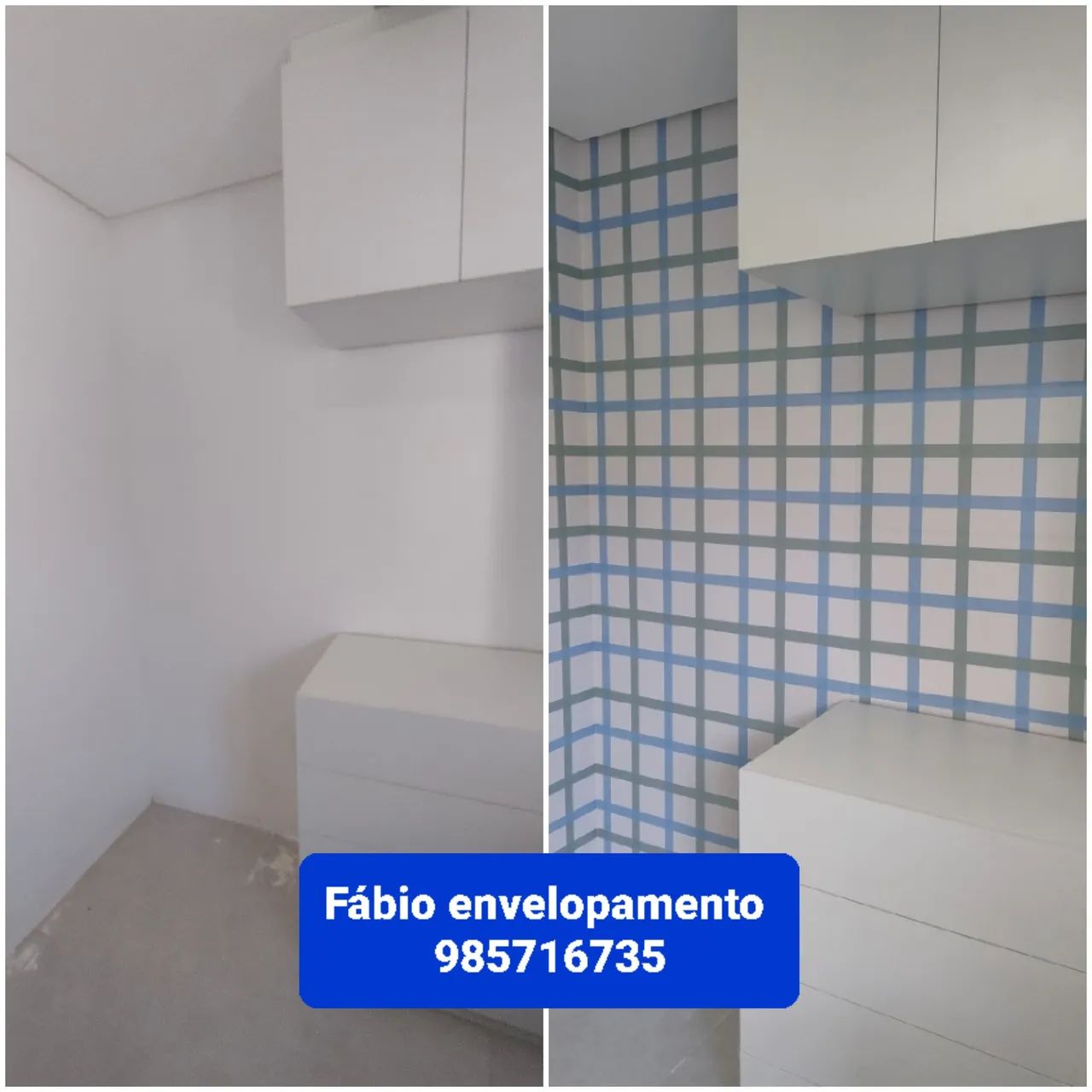 Envelopamento de geladeira, móveis e decoração  - Foto 3
