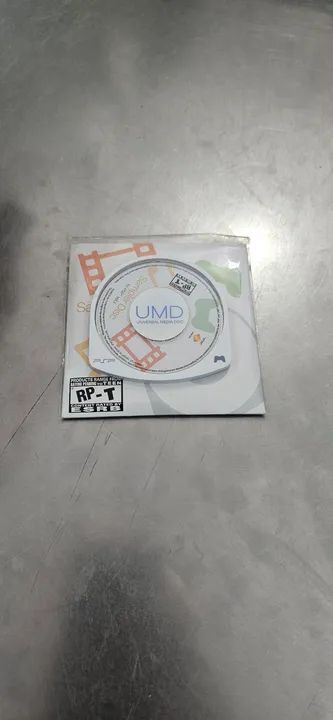 UMD PSP com jogos demo (colecionador)