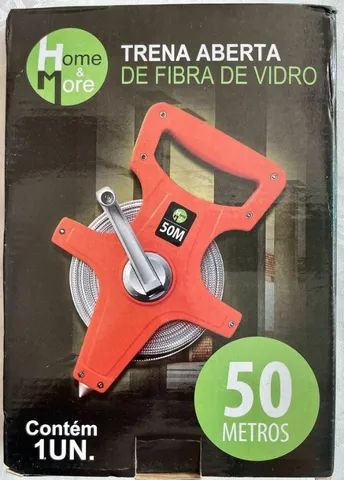 Trena Profissional de 50mts aberta em Fibra de Vidro 50m X 14mm
