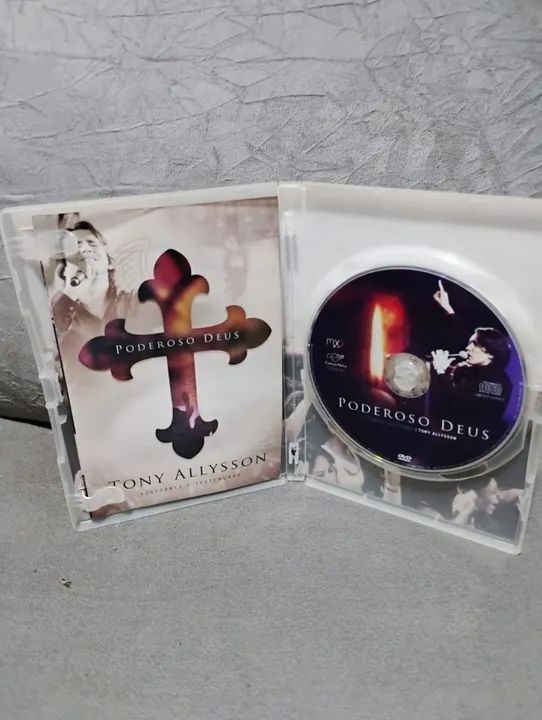 DVD Tony Allyson - Poderoso Deus - Leia a descrição - Foto 2