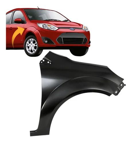 Paralama Ford Fiesta 2011 2012 2013 Rocam Lado Direito