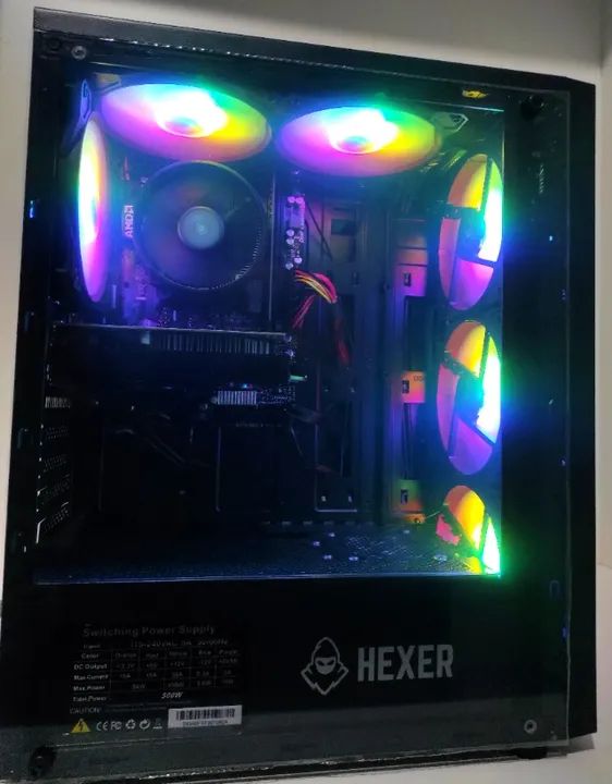 Pc Gamer Gladiador: Amd Ryzen 5 3500 ou Intel i5 + GTX 1650 (NOVO) - Foto 2
