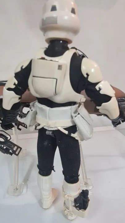 Star Wars, Scout Trooper with Speedbiker, 1/6 polegadas - Foto 3