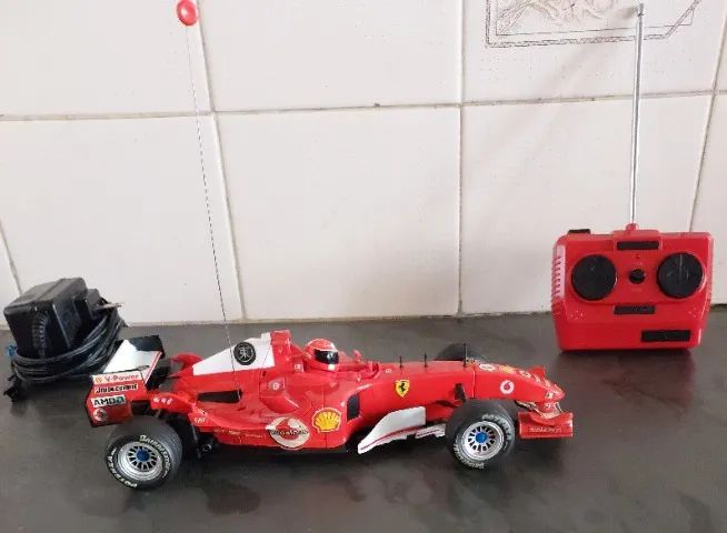 MJX RC Ferrari フェラーリ F2005 ラジコン F1 Ferrari F2005 da Mjx Rc Technic-Controle Remoto e Carregador