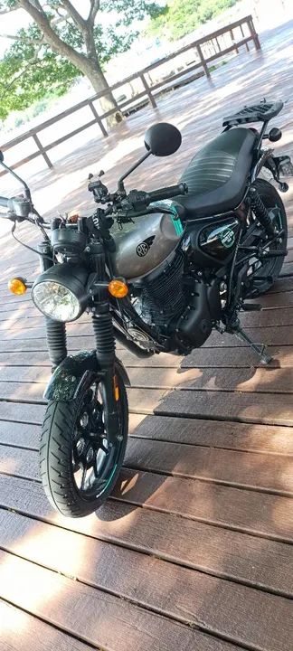 Hunter 350 cc Motocicleta estilo retrô e moderna 