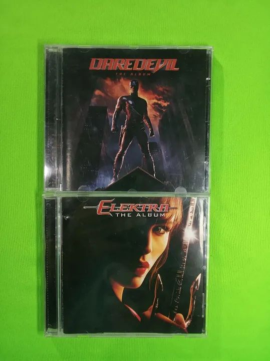 CDs Trilha Sonora Daredevil/Demolidor e Elektra Importados