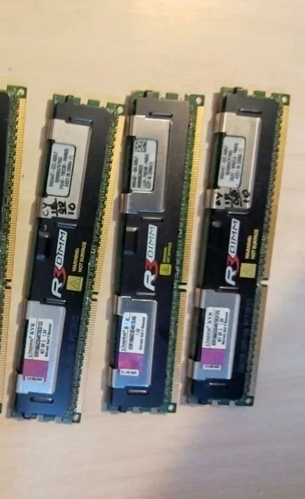 Memória para Servidor Kingston R3 DIMM 3x4gb 12GB DDR3 - Foto 2