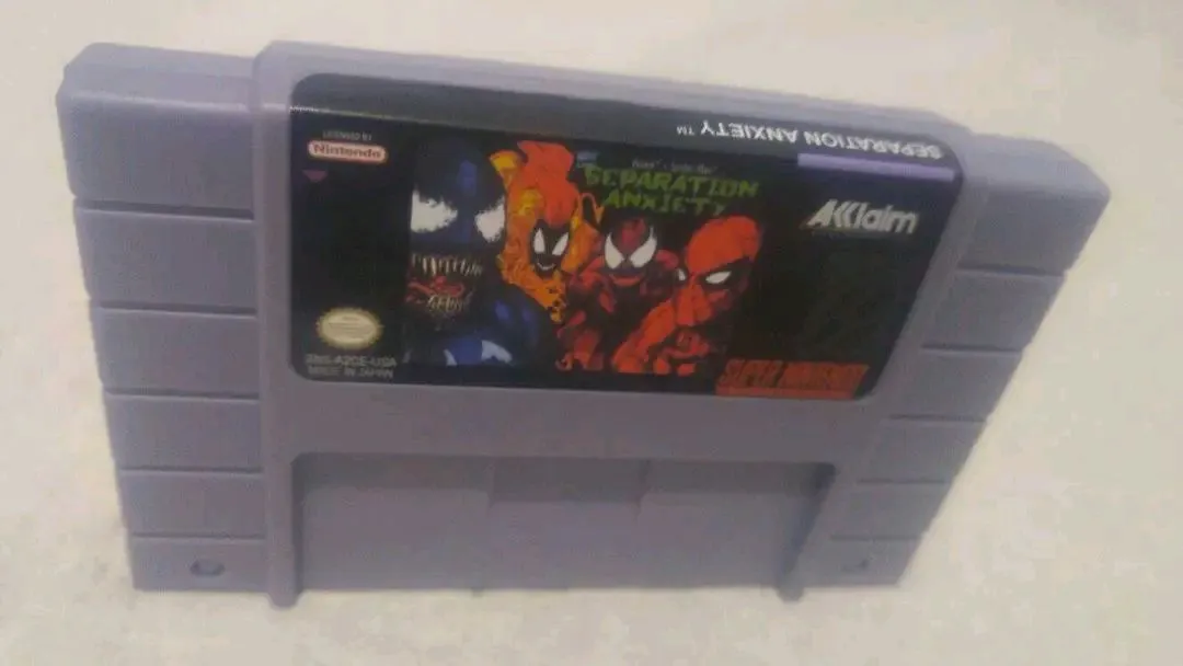 SPIDERMAN SEPARATION ANXIETY de snes