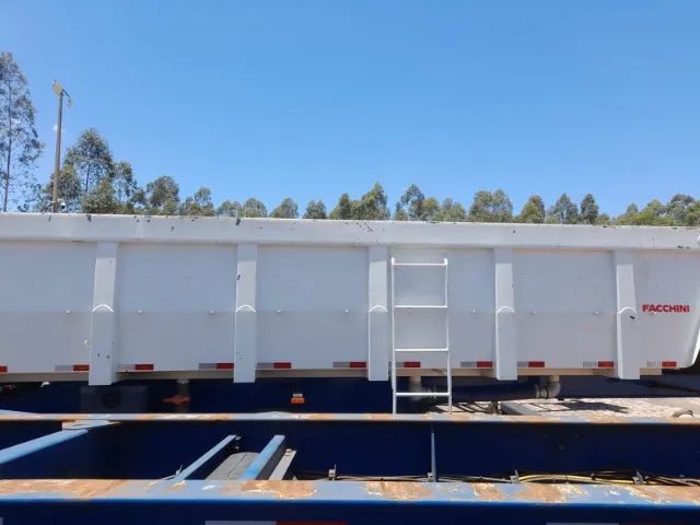 Carreta Caçamba Facchini 2014 2 Eixos Único Dono Frota Jbs - Foto 2