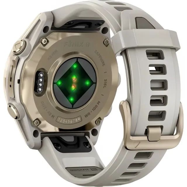 Relógio Garmin Fenix 8 43mm Amoled Sapphire - 010-02903-10 - Novos-Lacrados - Foto 3