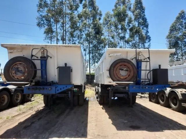 Carreta Caçamba Facchini 2014 2 Eixos Único Dono Frota Jbs - Foto 4
