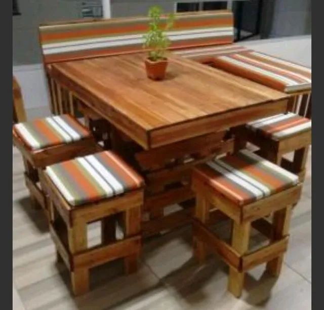 Criativo Palete móveis rústicos. Fabricamos móveis de Pallet , Pallets e pinus. - Foto 5