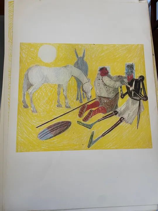 Quadros de Cervantes - Portinari e Drummond poesias e quadros - Foto 6