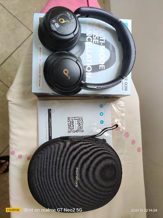 Anker Life Q30 Bluetooth Semi Novo com kit de Almofadas Extras - Foto 3