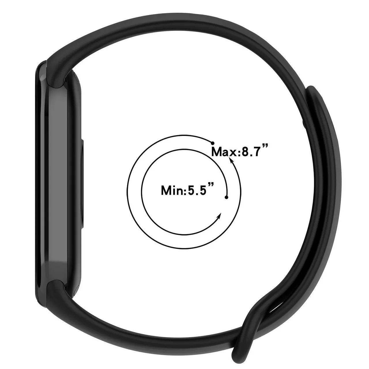 Pulseira Silicone para Mi Band 8 / 9 - Foto 2