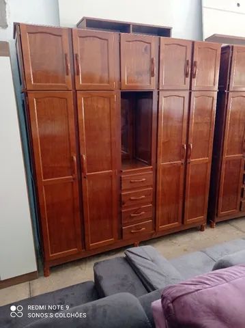 GUARDA ROUPA NOVO EM MADEIRA ALTO PADRÃO 