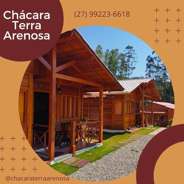 casa de campo principal e chalés alugamos junto ou separado - Foto 5