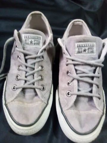 ALL star num 37 em boas condições tecido tipo camurça  - Foto 5