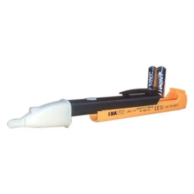 Verificador De Tensão Sonoro Caneta Luminoso Lwj-111 Luatek - Foto 2