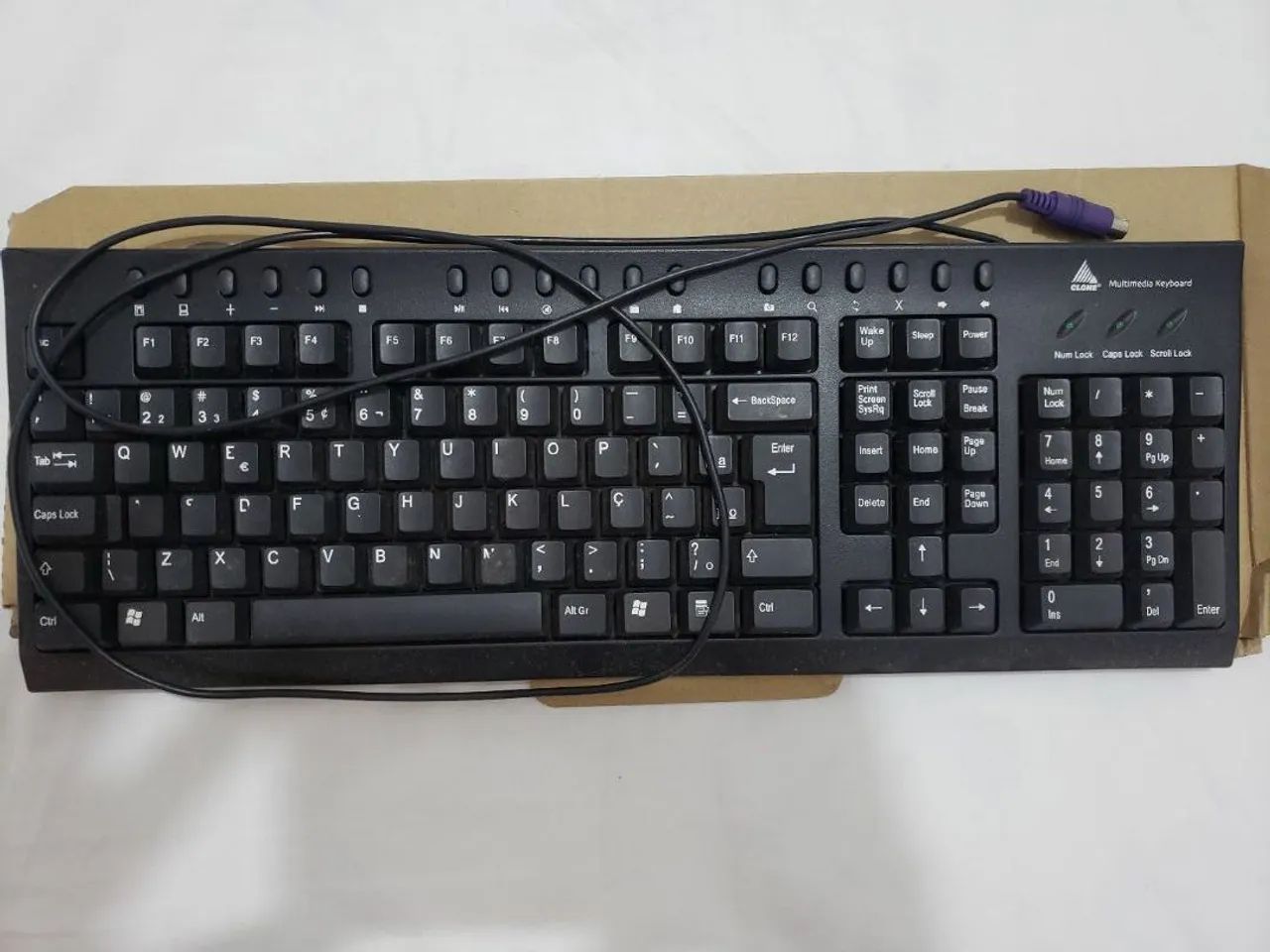 Teclado Multimedia USB