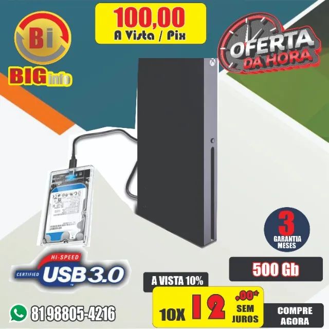 Hd 500 Gb Externo Usb 3.0 slim p Ps4, Ps5, Xbox One - Foto 5