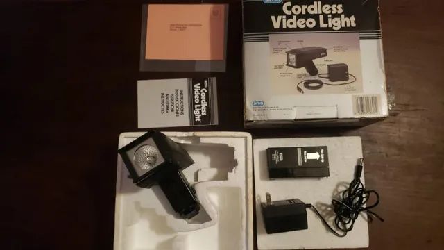 cordless video light sima  ano 1989 - Foto 3