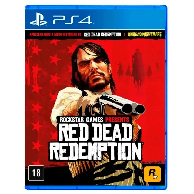 Jogo Red Dead Redemption | PS4 | Controle John Marston Nesse Remaster!