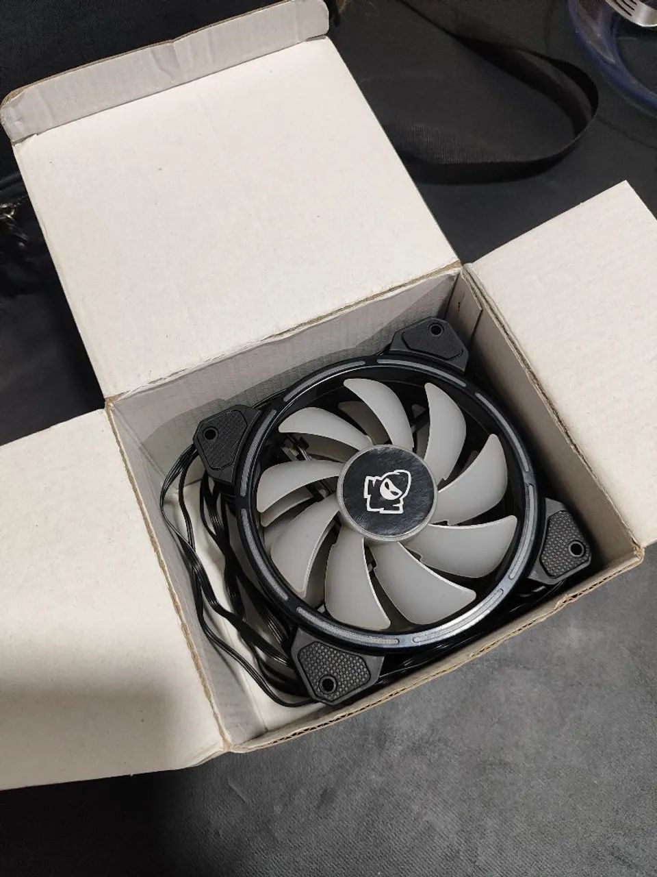 Ventoinhas Mancer Z200 RGB para PC caso entregue devolvo a grana, estão funcionando ok  - Foto 2