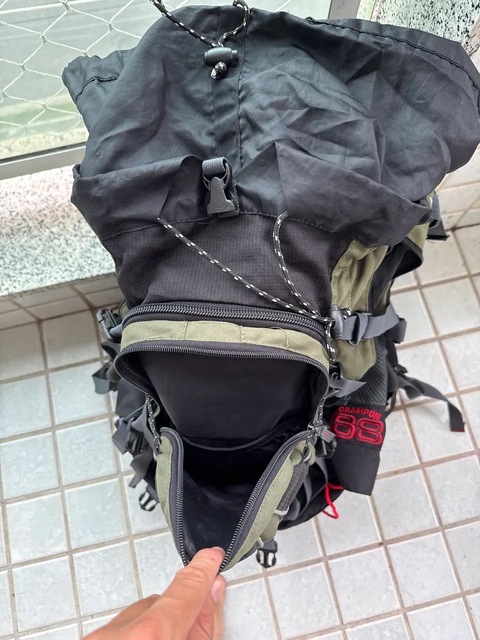 Mochilao TRILHAS RUMOS CRAMPON 68 - Foto 3