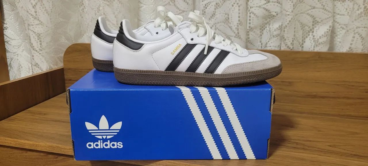 Tênis Adidas Samba OG branco  Original  - Foto 2