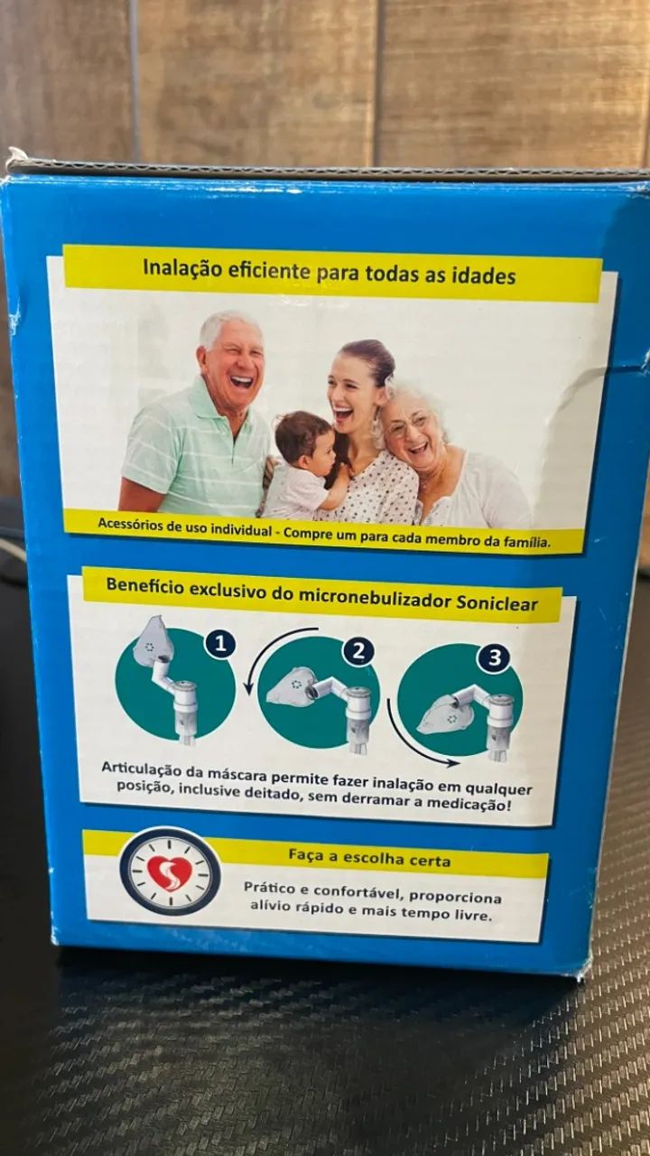 Inalador nebulizador Soniclear - Foto 4