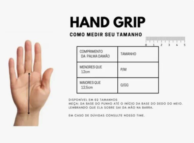 Power Hand Grip Strap Grip Lona Luva Cross Training Nogue - Foto 2