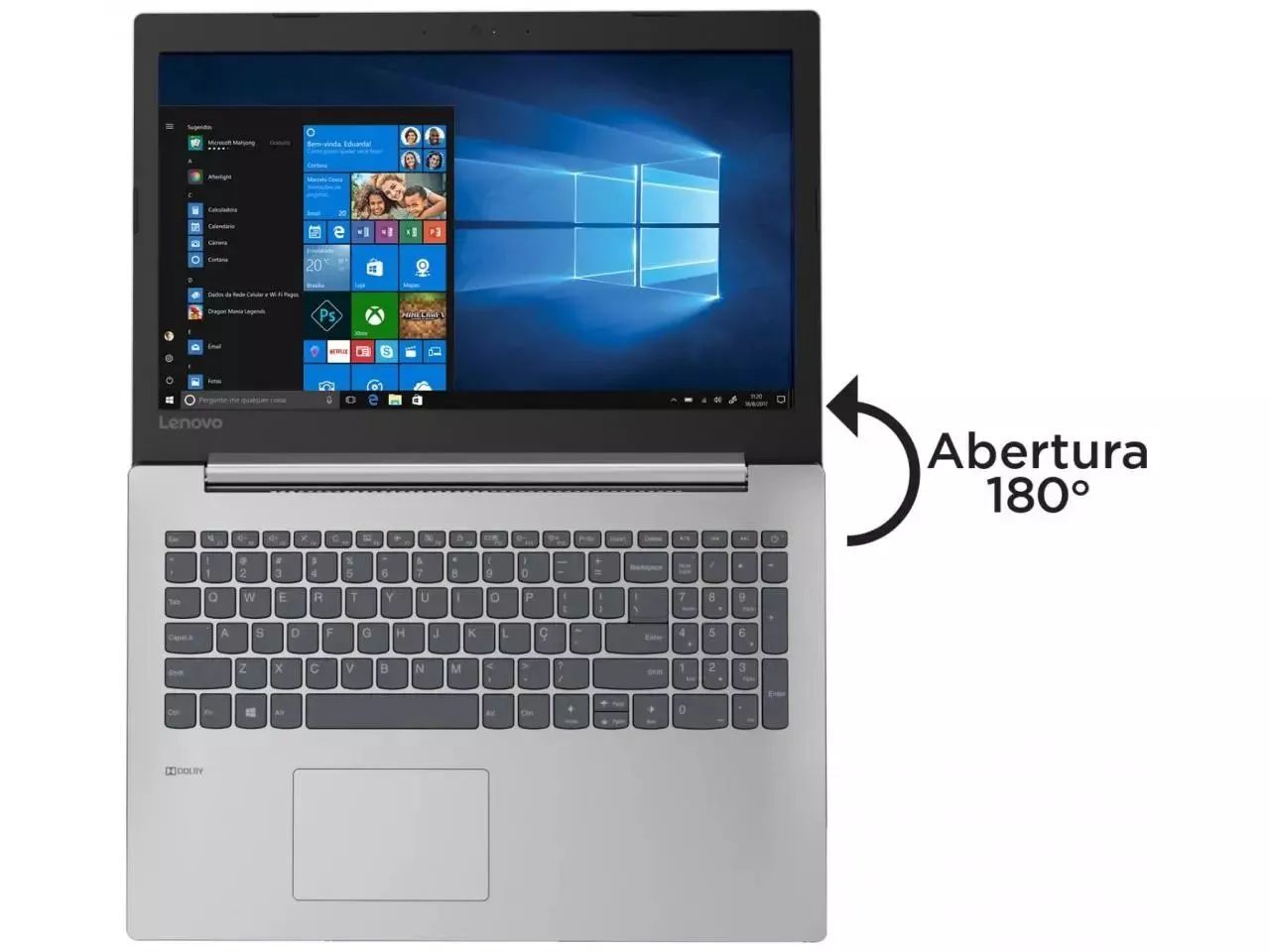 Notebook Lenovo i5 Sétima Geração - Foto 4