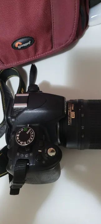 Câmera Nikon D3100 com Lente 18-55mm - Foto 3