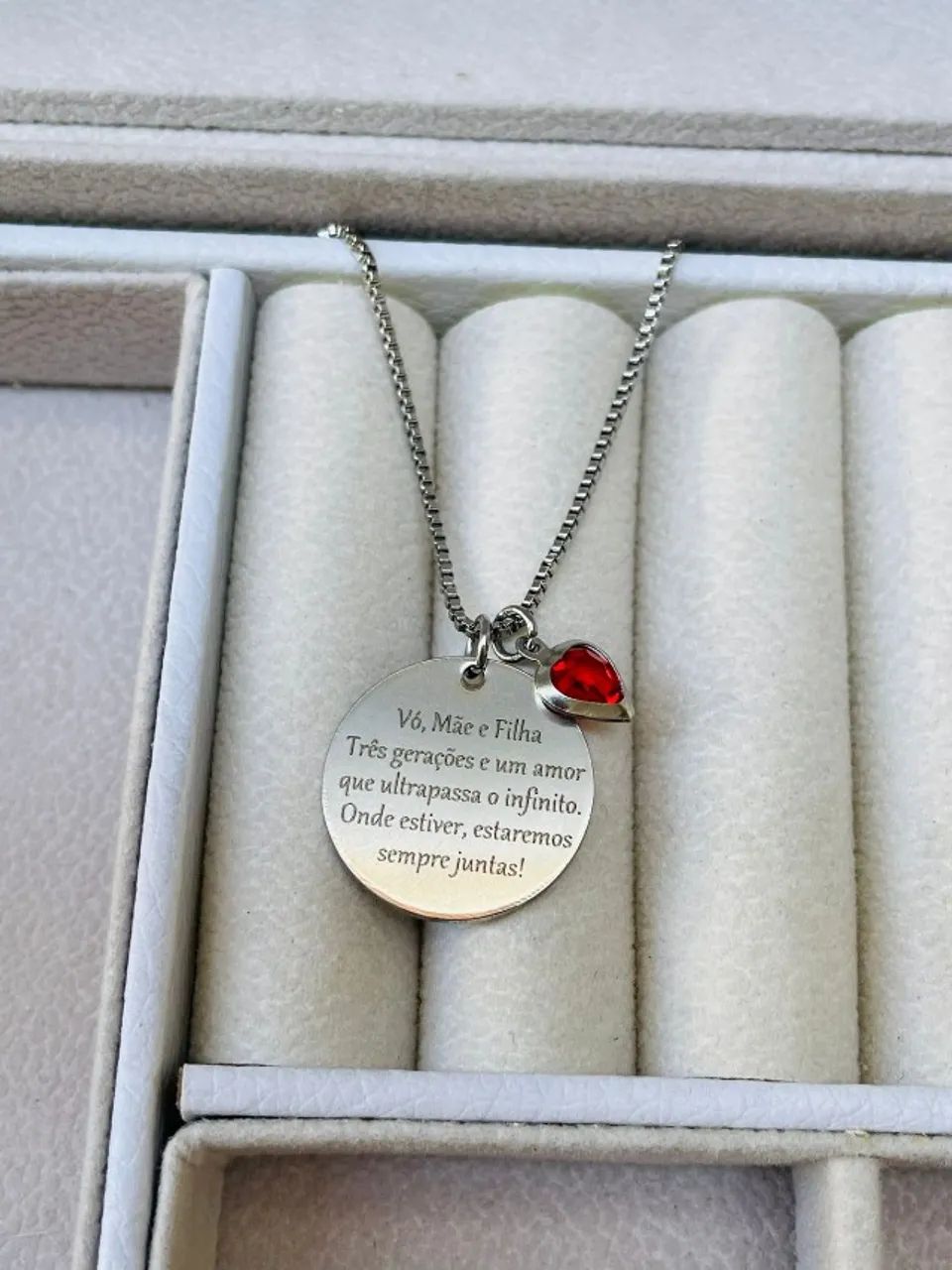 Colares personalizados em prata 925 ou aço inox - Foto 4