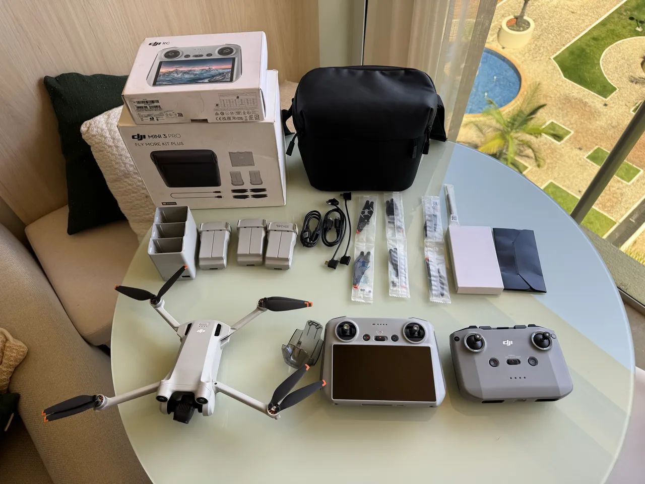 Dji mini 3 pro | Fly more | bateria 45 min | 2 rádios controles (com tela e sem tela)