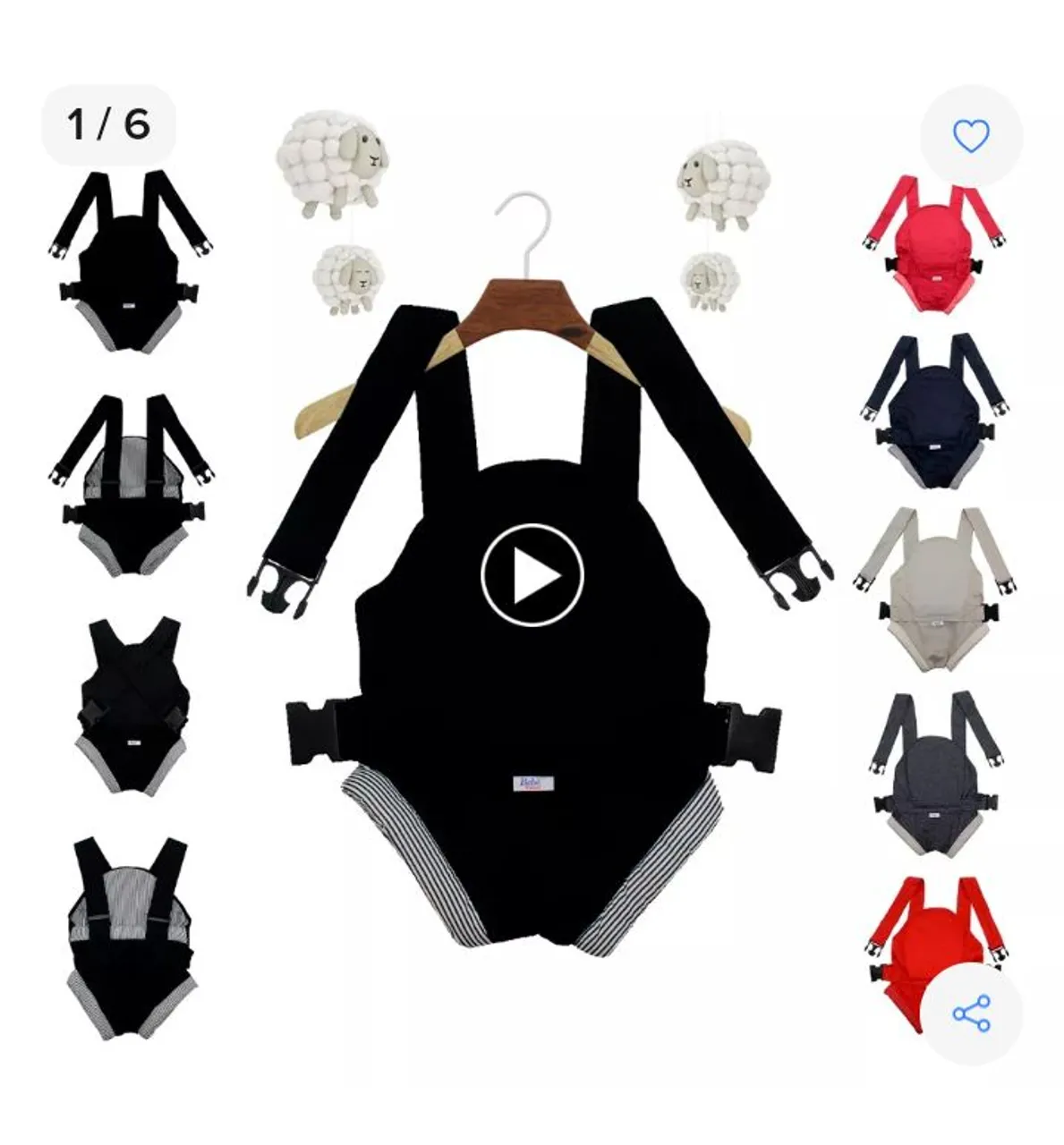 Canguru Ergonômico para Bebê - Conforto e Segurança