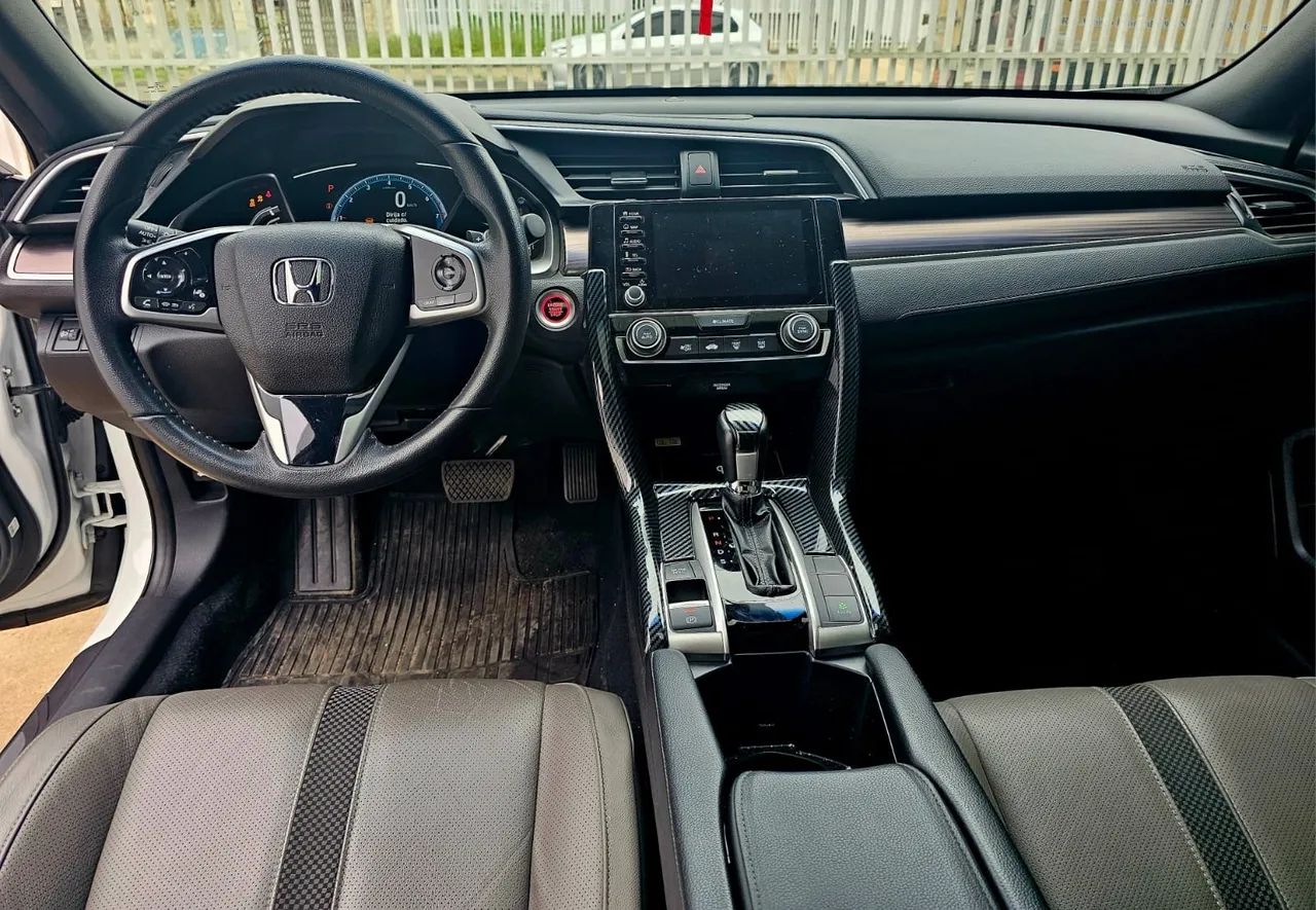 Sucata Honda Civic G10 Touring 1.5 Turbo 2021 Motor Cambio Suspensão Airbag Parachoque - Foto 8