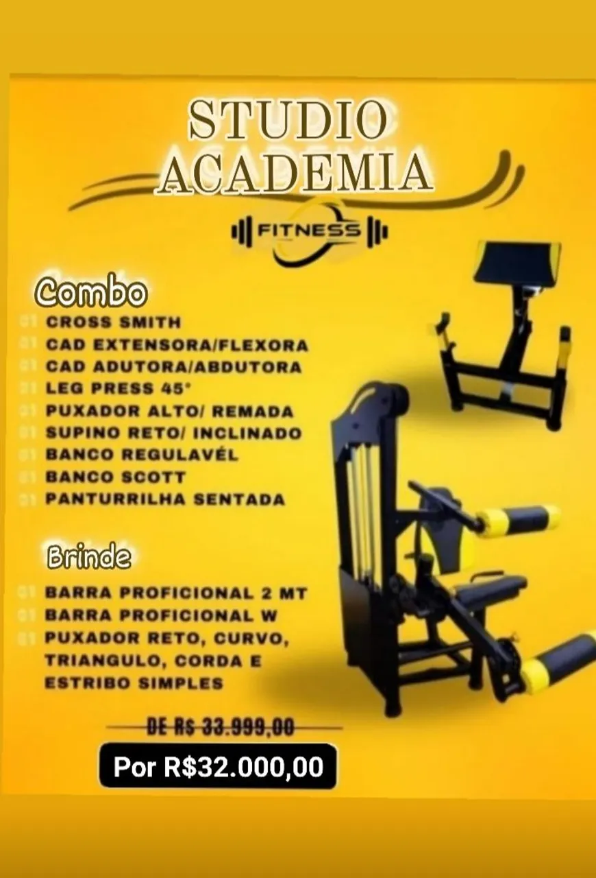 Combo Academia Completo - Cross Smith e Mais!
