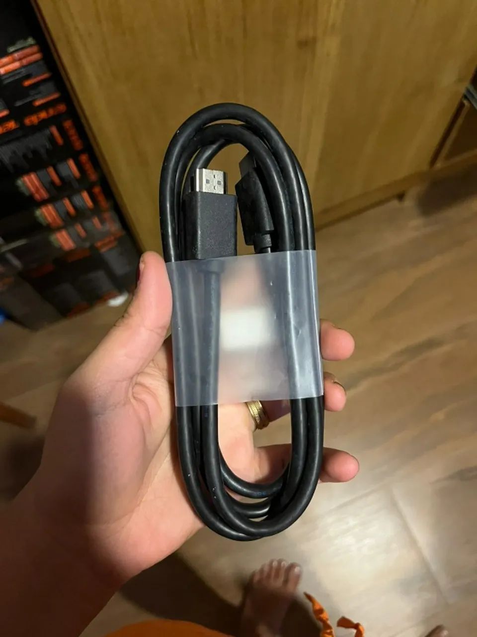Cabo De Vídeo Hdmi Hd 4k Uhd Lcd Hdtv 2m Alta Velocidadedell - Foto 2