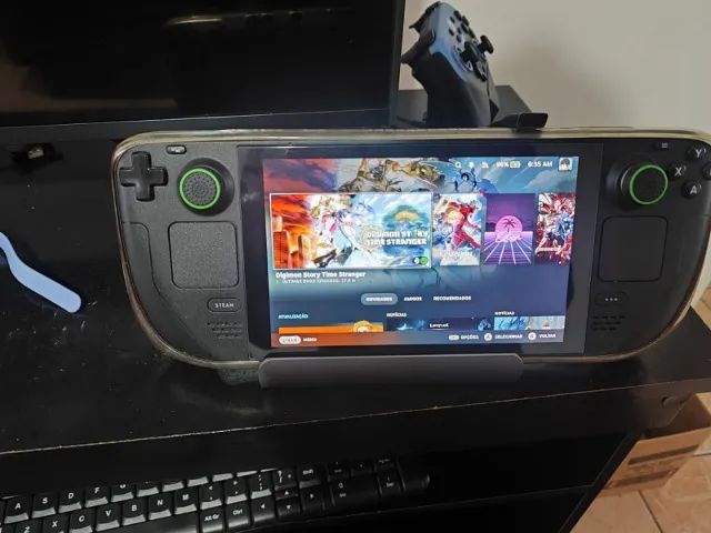 Steam Deck LCD 512GB + 256GB - Consoles de Vídeo Game - Cidade Boa