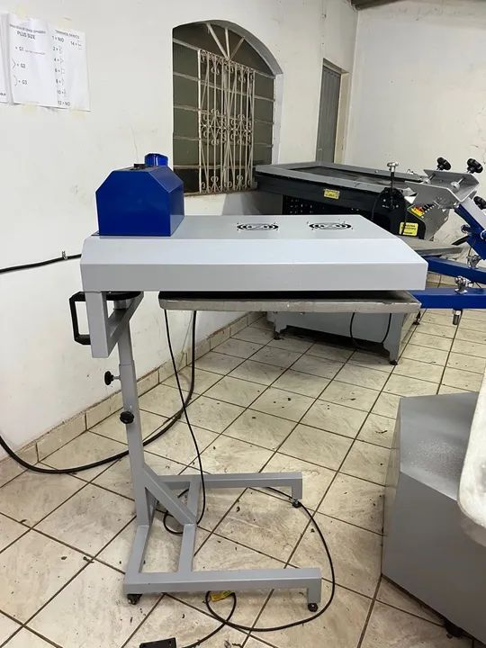 Carrossel Manual de Serigrafia Yguaçú 6 Berços e 6 Garras Giratórias  - Foto 4