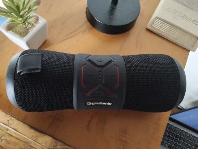 Oportunidade! Caixa Bluetooth Gradiente Aqua - SOM INCRÍVEL E POTENTE! - Foto 2