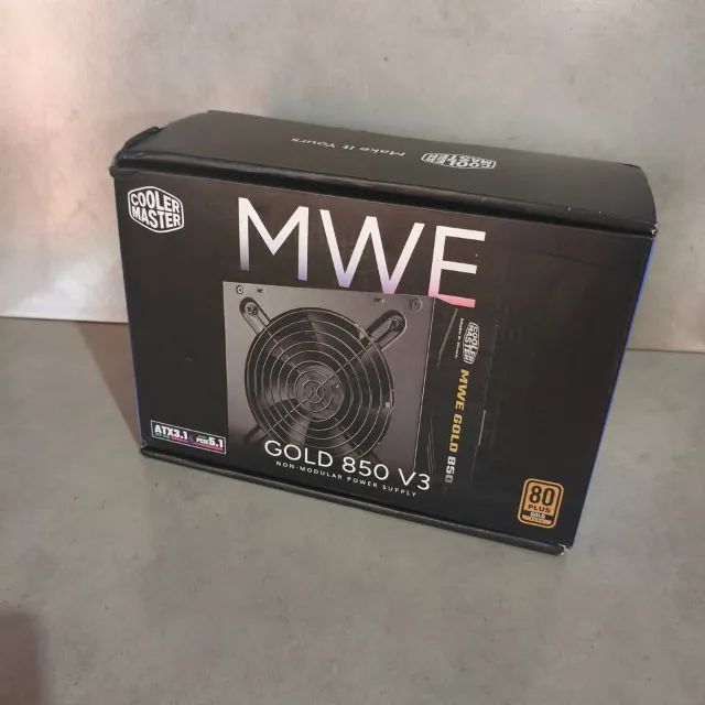 Fonte Cooler Master 850w 80 plus Gold