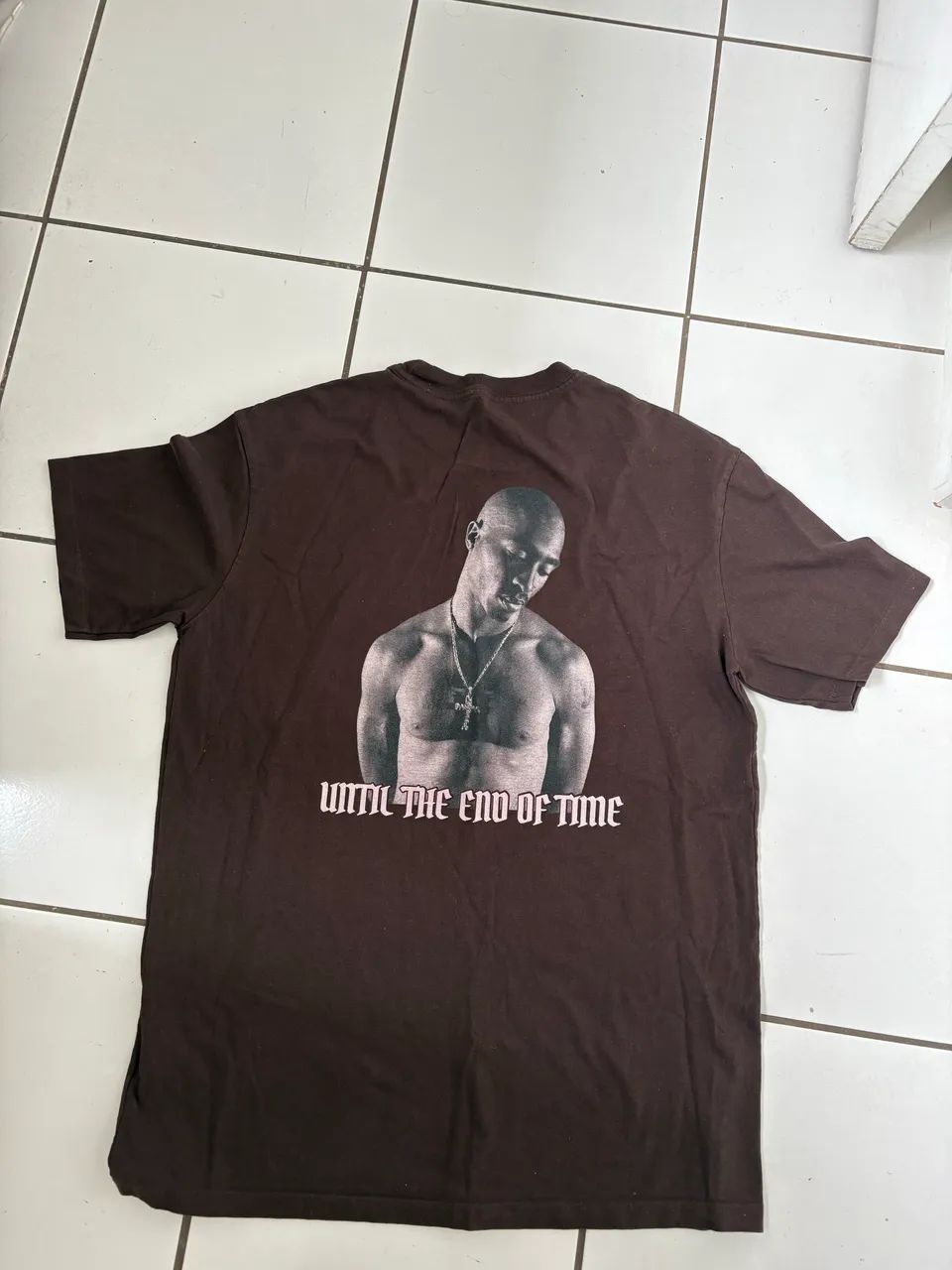 Camiseta Tupac Oversized Tamanho M