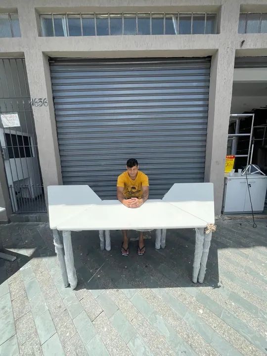 Mesa de escritório mesa escolar carteira escolar - Foto 3