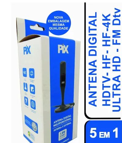 Antena para Tv Digital - 1,8m - Foto 3