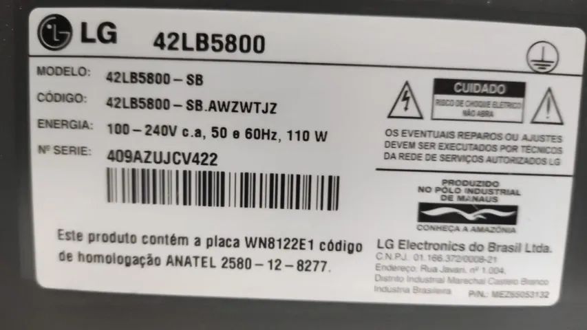 TV 42 SMART LG em perfeito estado, com imagem impecável. - Foto 4